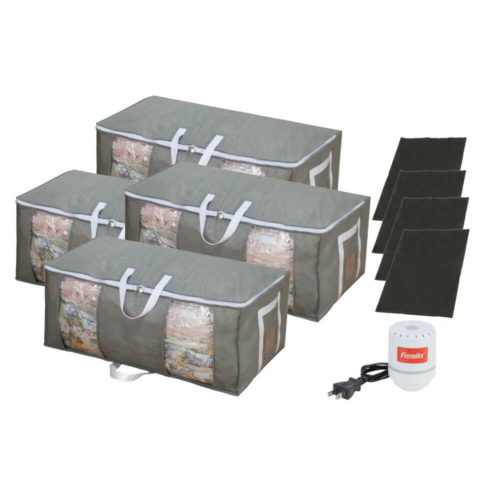 Vacuum-Free Compression Storage Box 9-Piece Set [04382]