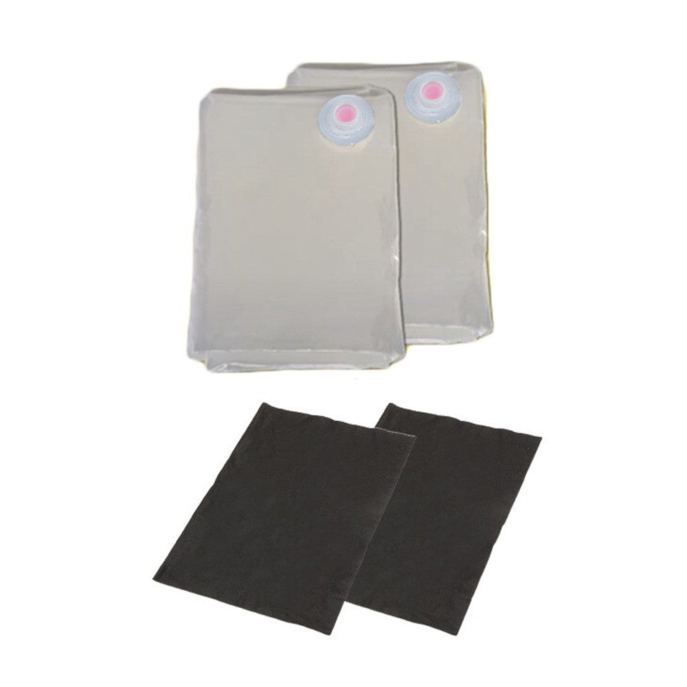 Futon Compression Bag L Size 2 Pieces + Bamboo Charcoal Sheet 2 Pieces Set [04389]