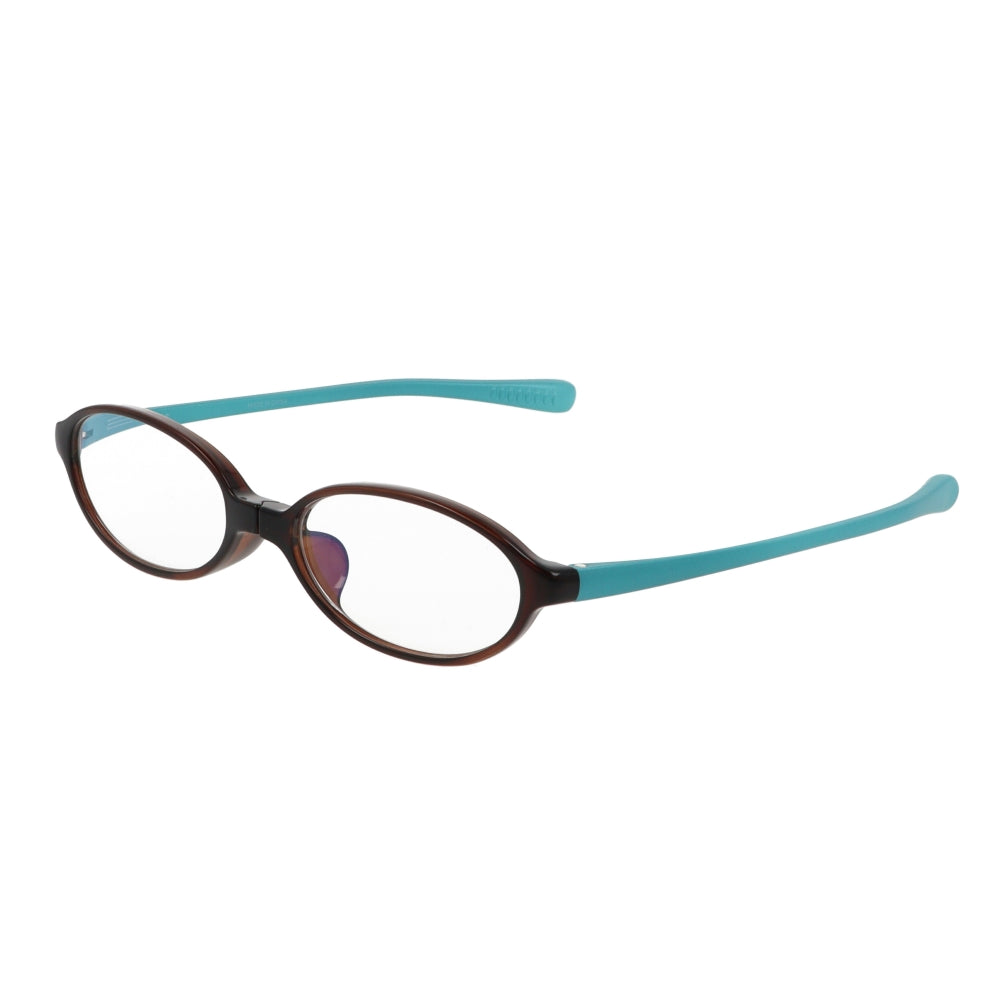 Reading Glasses - Oval Turquoise +3.0