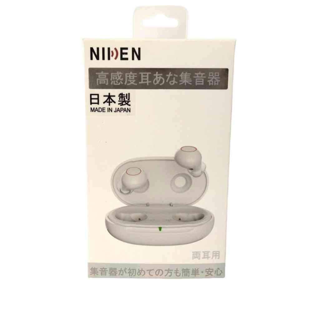 Nikken Ear Canal Hearing Aid NK-701 White