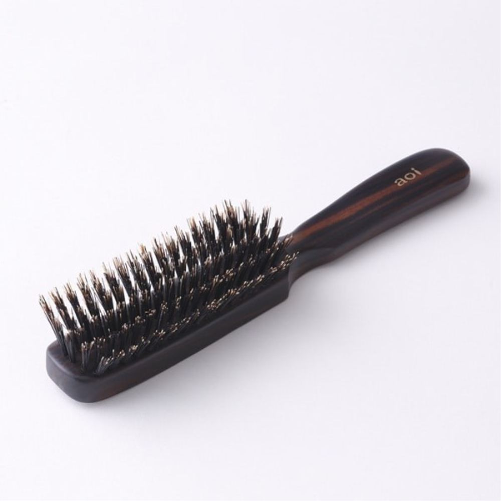 Premium Boar Bristle Hair Brush 6 Rows HKS-6