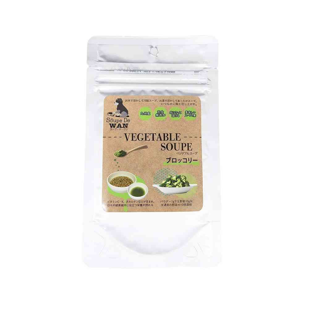 Effort Proceed Soup de Wan Broccoli Soup for Dogs 20g