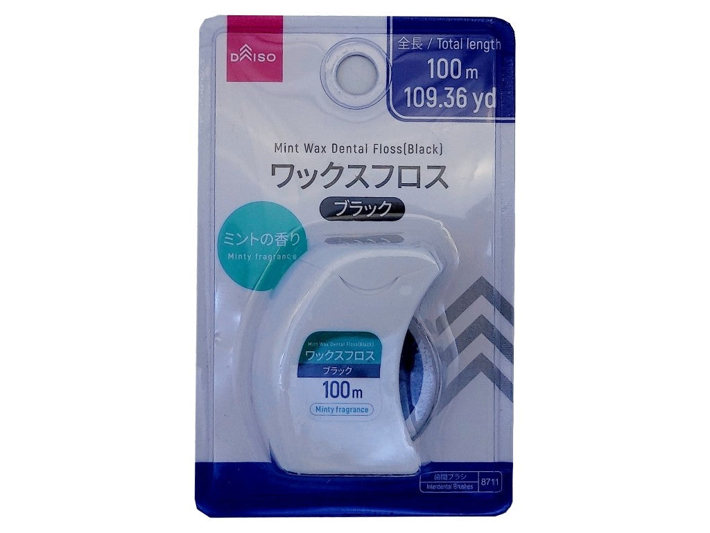 Waxed Floss (Mint, Black)