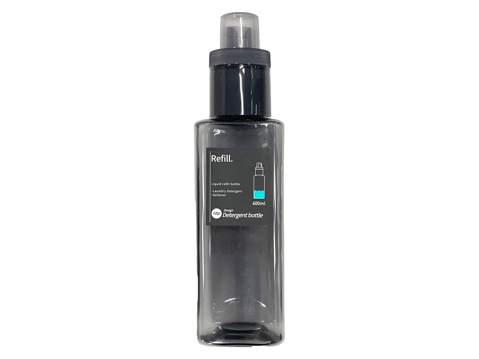 1dp Detergent Bottle (Square, Gray)