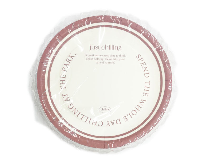 Paper Plates (FSC Certified, Natural, 12 pieces)