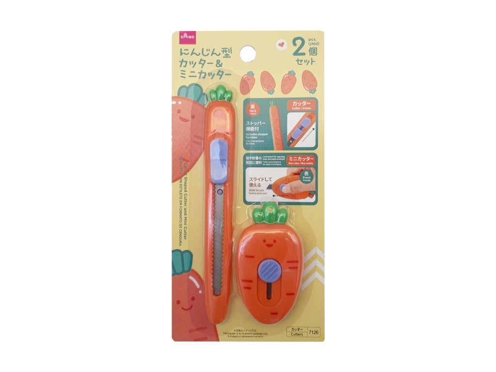 Carrot-Shaped Cutter & Mini Cutter