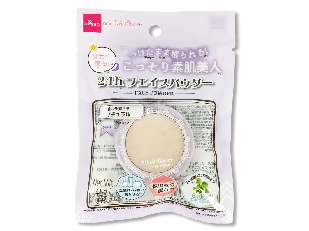&. With Charm 24h Face Powder Natural