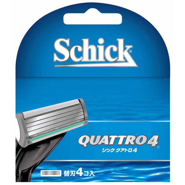 Schick Quattro Replacement Blades (4 pcs)
