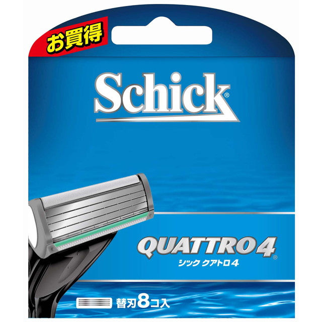 Schick Quattro Replacement Blades (8 pcs)