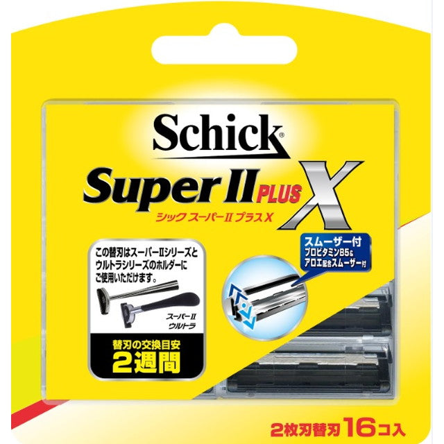 Schick Super II Plus X Replacement Blades (16 pcs)