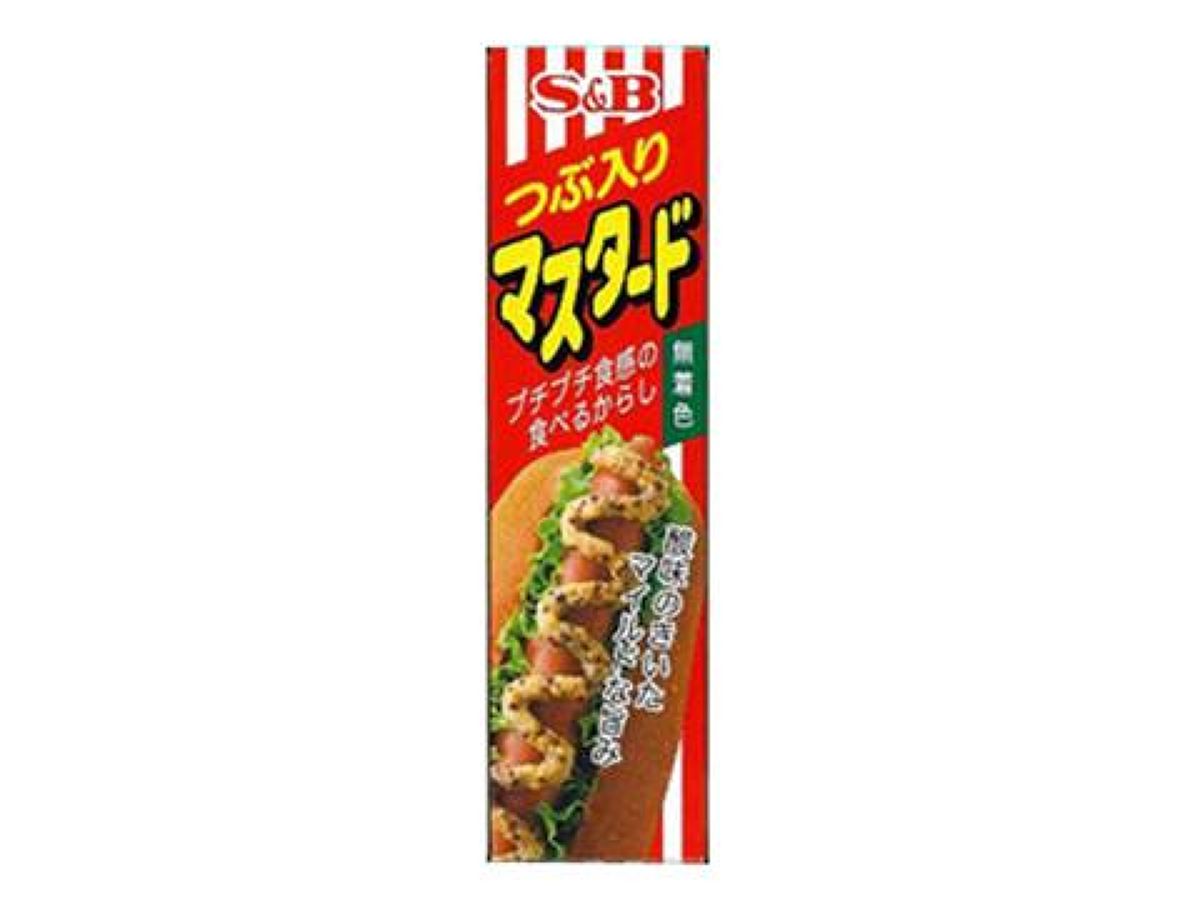 S&B Mustard with Seeds 40g