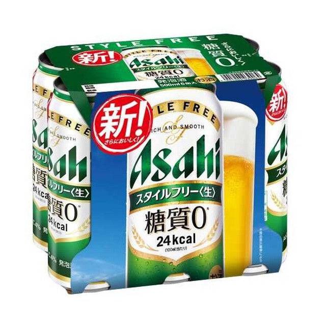 Asahi Style Free 500ml x 6