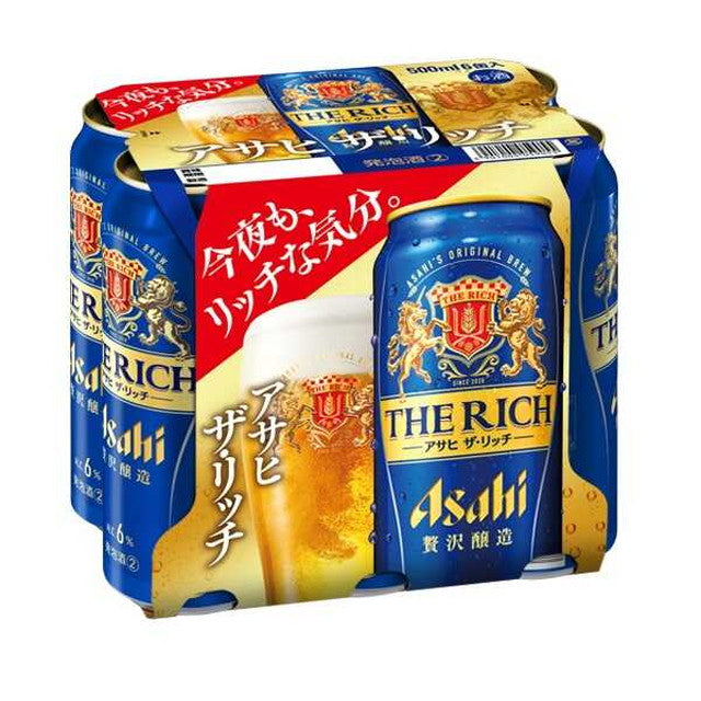Asahi The Rich 500ml x 6 Bottles