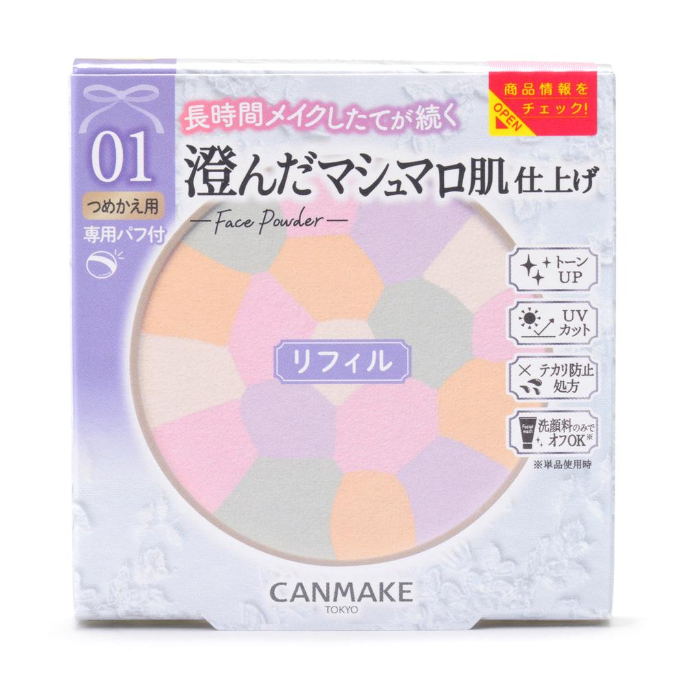 Canmake Marshmallow Finish Powder ~Abloom~ Refill 01 4.0g