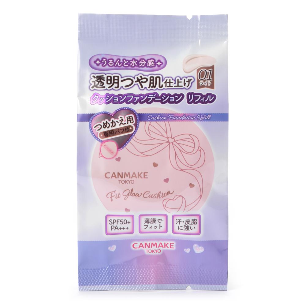 CANMAKE Fit Glow Cushion Refill 01 Light 10g