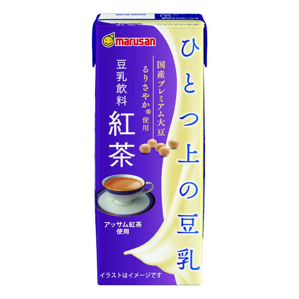 Marusan Premium Soy Milk Tea Drink 200mL