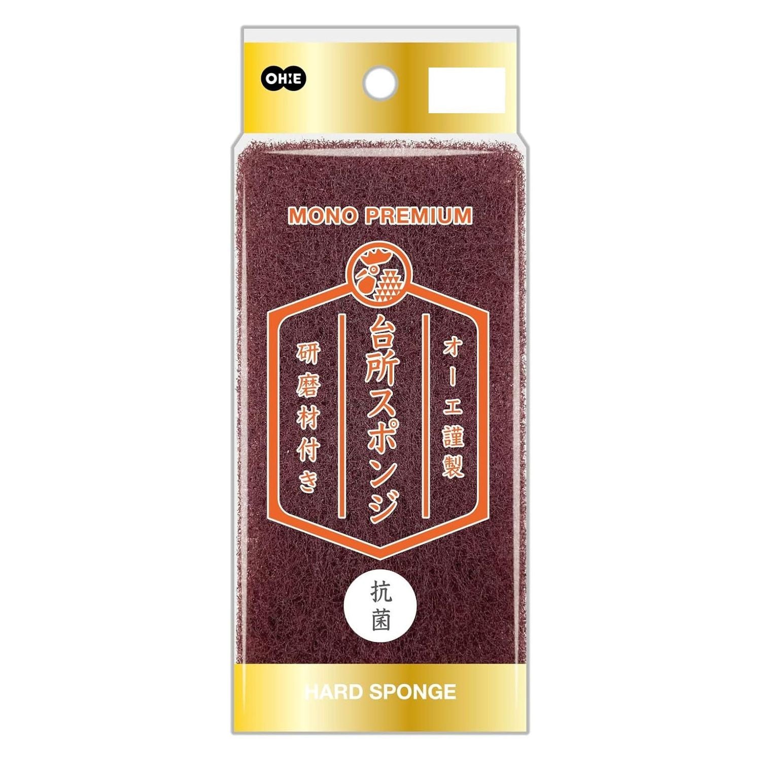 Ohe MONO PREMIUM Kitchen Sponge 50112 Hard Brown
