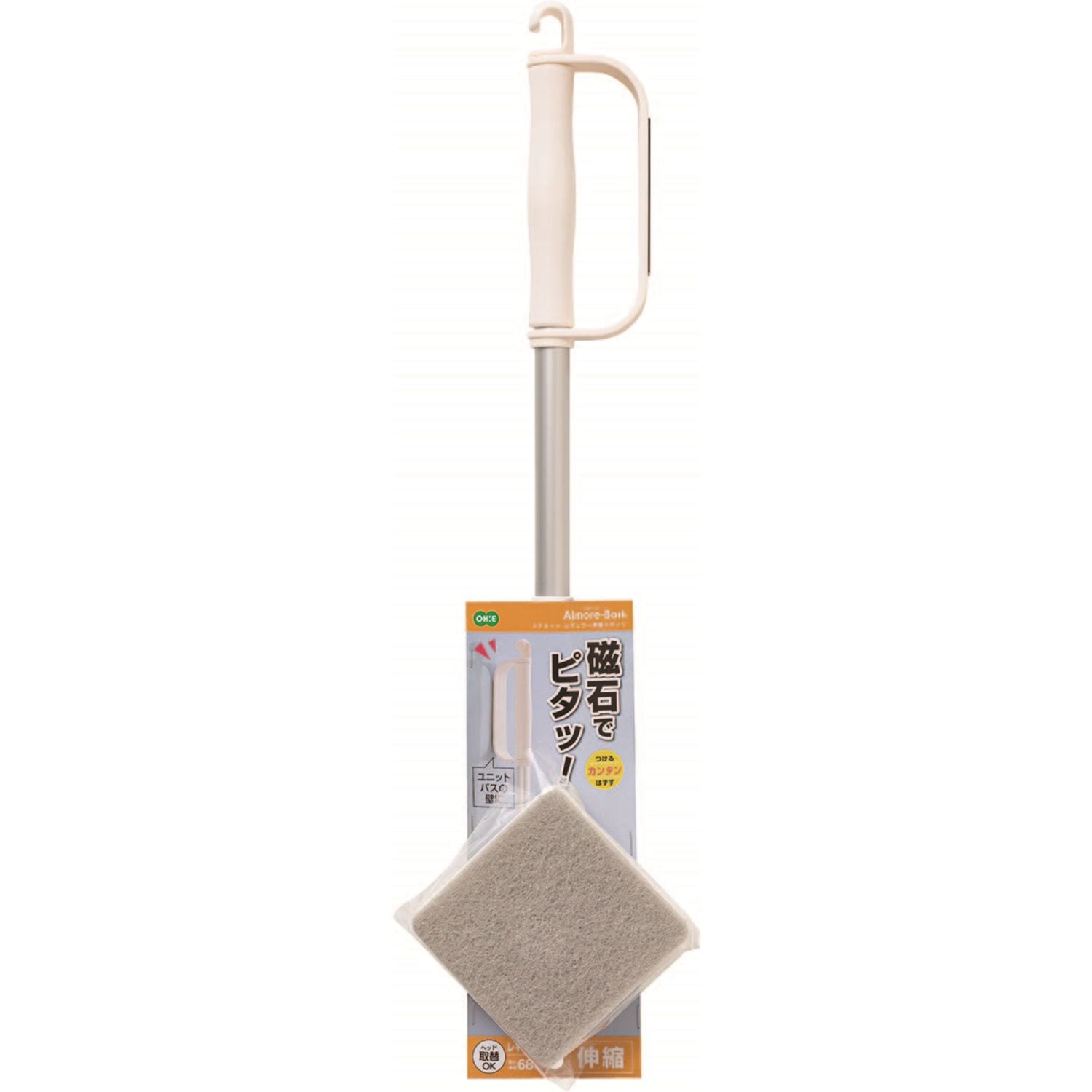 Ohe Almore-Bath Magnet Regular Extendable Sponge 63801