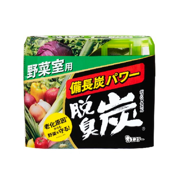 Estée Deodorizing Charcoal Vegetable Storage Gel 140g + Ethylene Absorber 2g