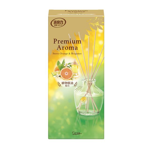 Estée Room Deodorizer Premium Aroma Stick Sweet Orange & Bergamot 65ml