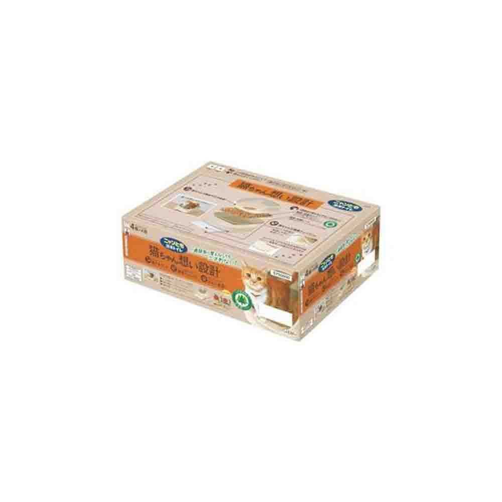 Nyan-Tomo Clean Toilet Open Type Light Beige 1 Set