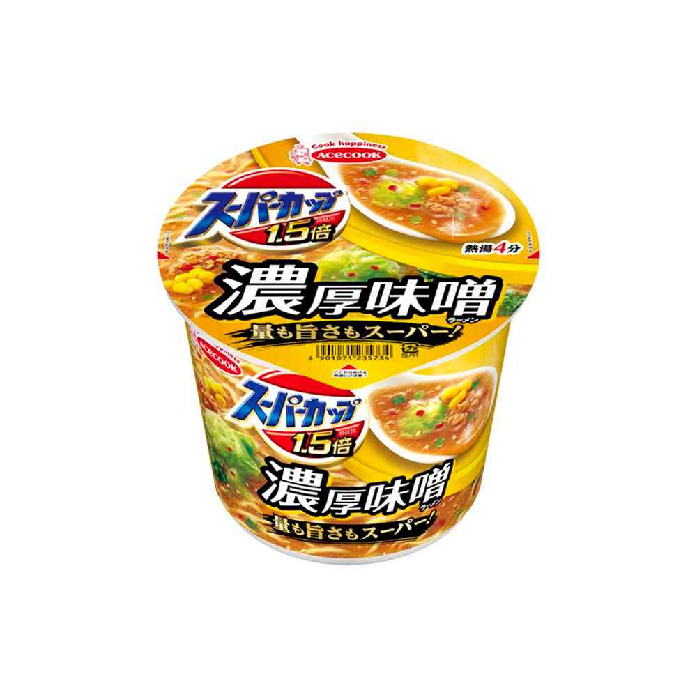 Acecook Super Cup 1.5x Miso Ramen 129g