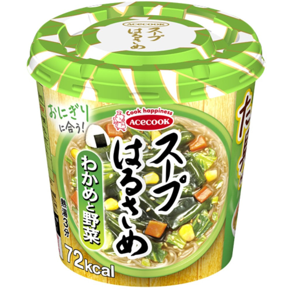 Acecook Soup Harusame Wakame and Vegetables 21g