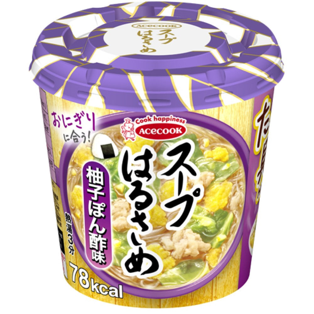 Acecook Soup Harusame Yuzu Ponzu Flavor 32g