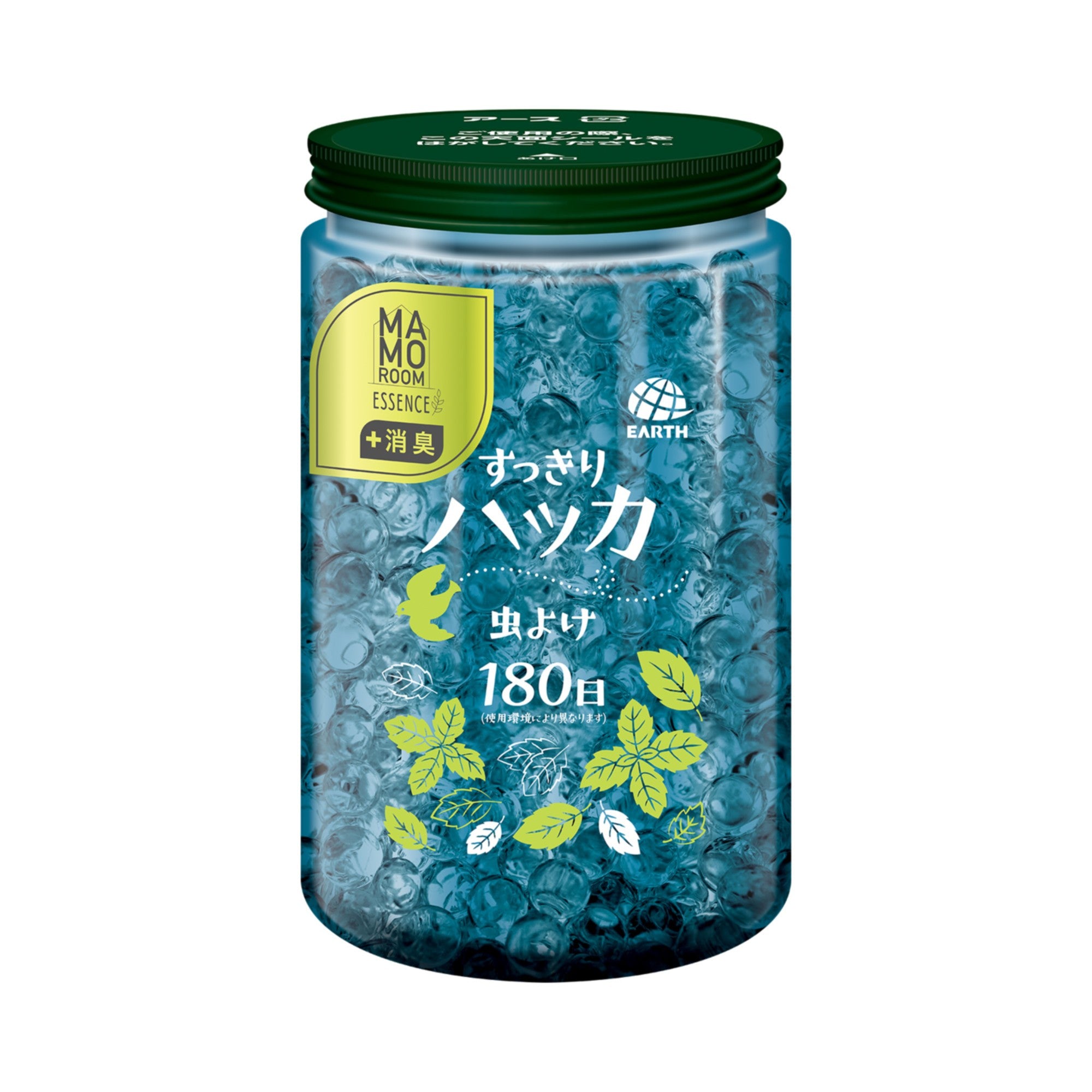Earth Chemical Mamoru Room Essence Natural Herb Insect Repellent Pearls 180 Days Mint Fresh