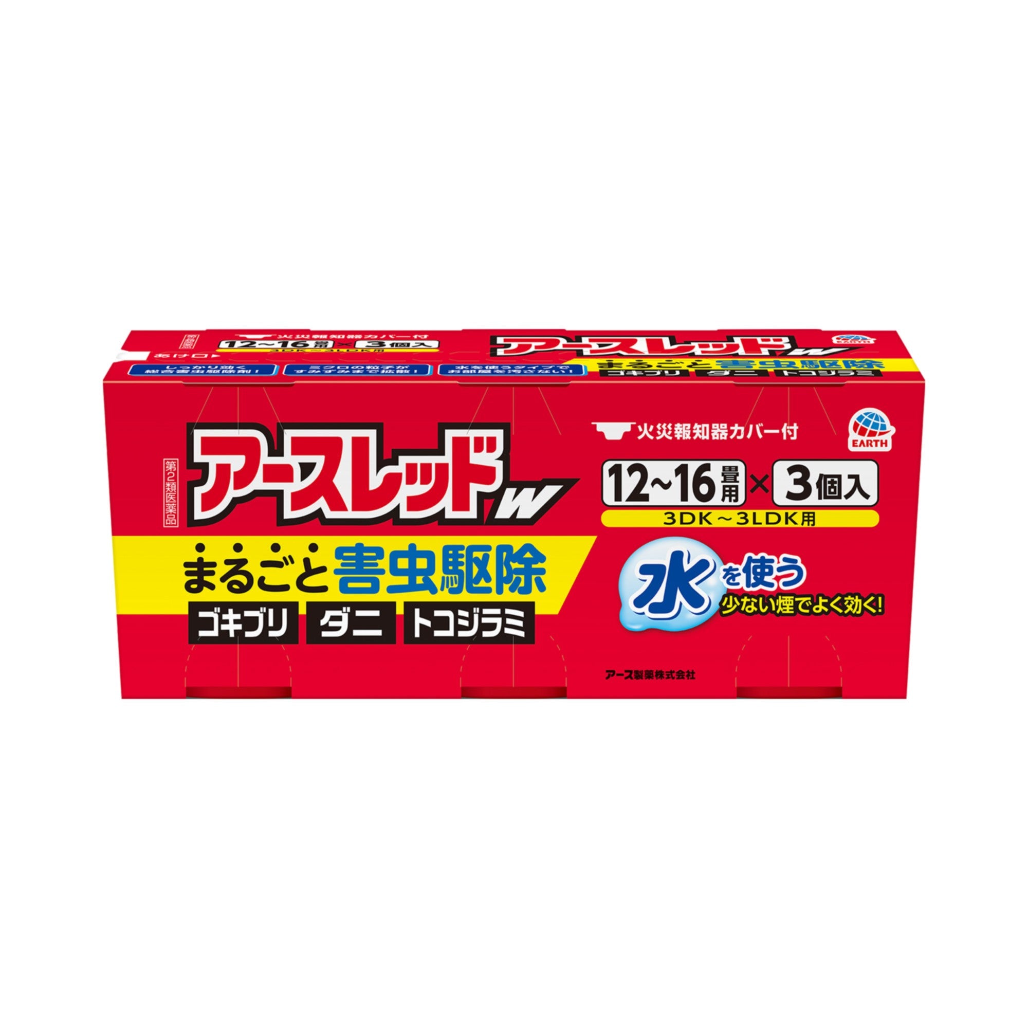 Earth Chemical Earth Red W 12-16 Tatami Mats 20g x 3 Packs (Class 2 OTC Drug)