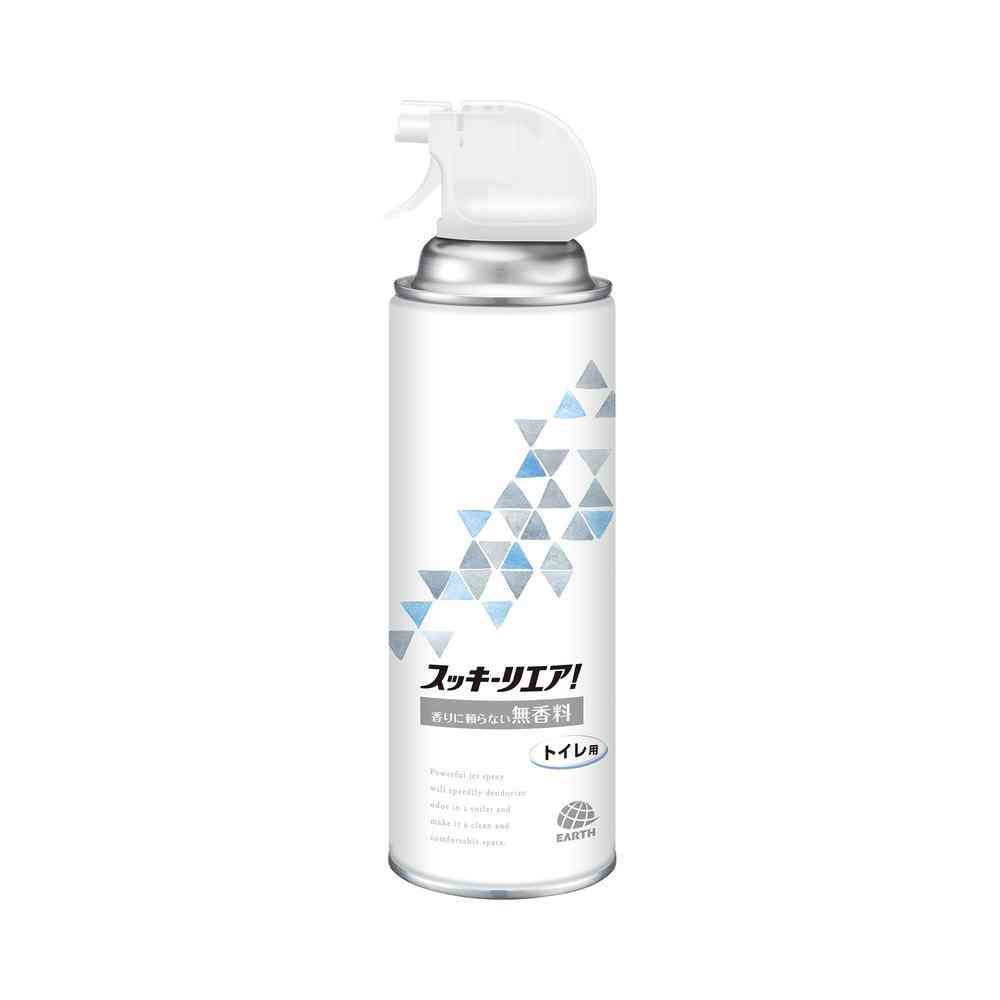 Earth Chemical Sukkiri Air! Toilet Spray Unscented 350ml