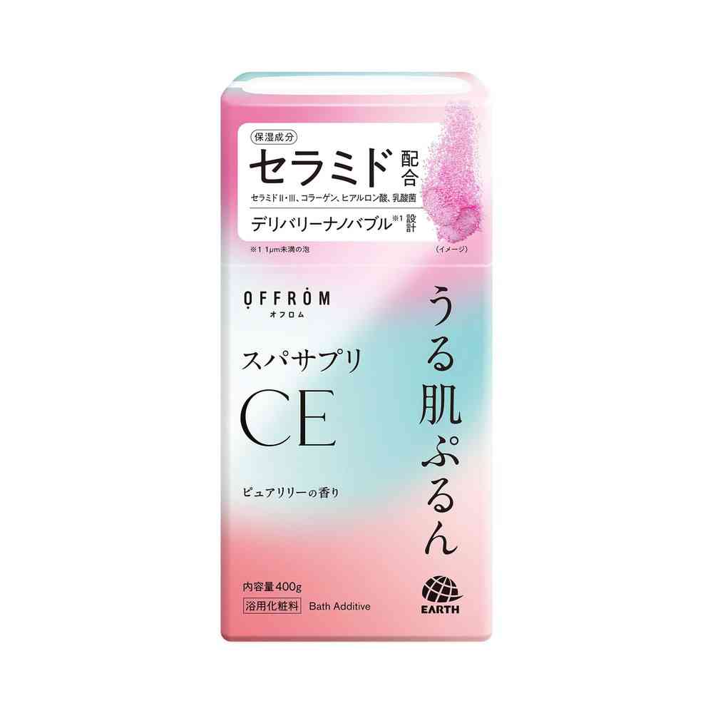Earth Pharmaceutical OFFROM Spa Supplement CE Pure Lily Scent 400g