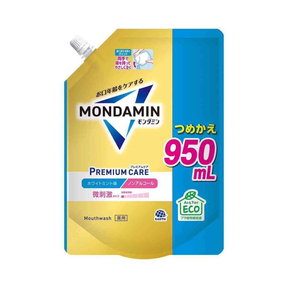 Earth Chemical Mondamin Premium Care White Mint Refill 950ml