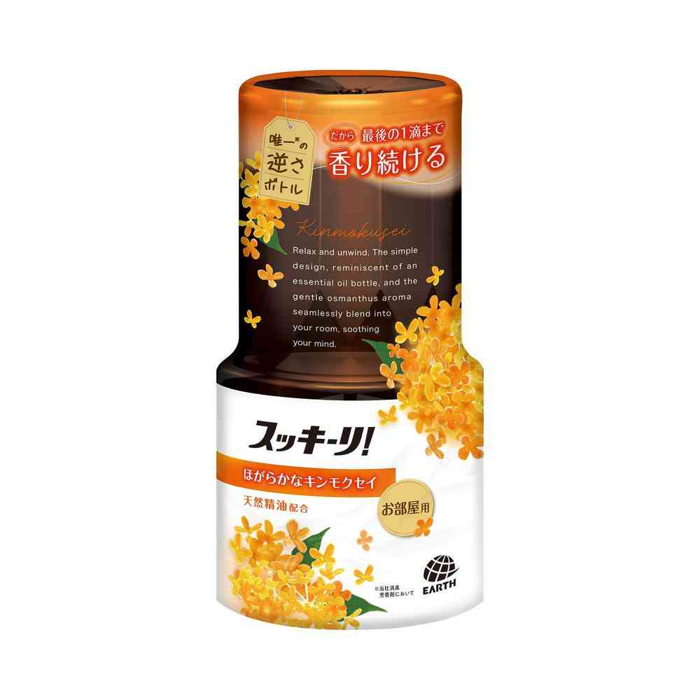 Earth Chemical Sukiri! Room Spray Cheerful Kinmokusei 400ml