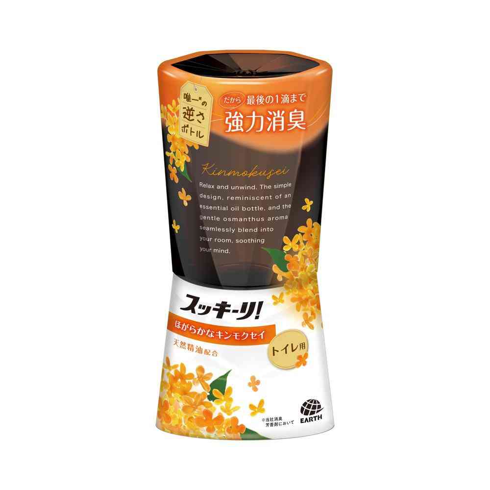 Earth Chemical Sukiri! Toilet Spray Cheerful Kinmokusei 400ml