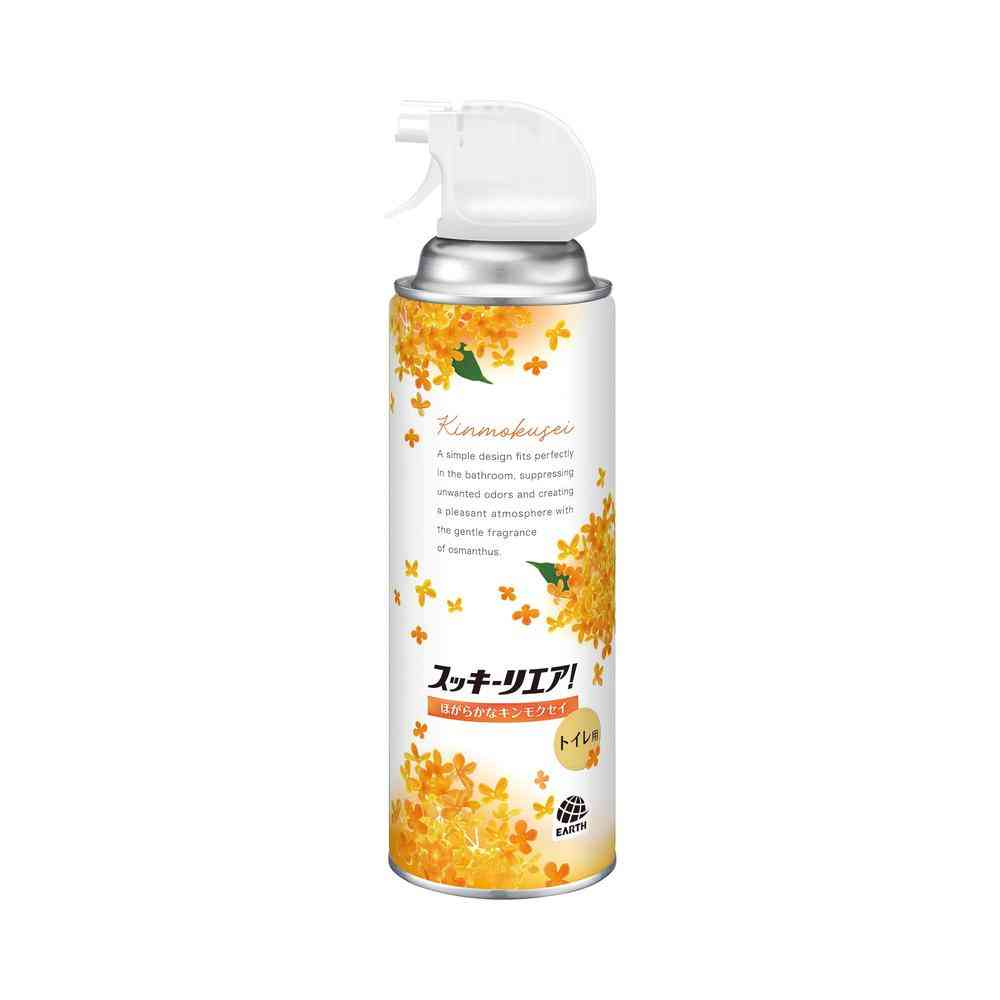 Earth Chemical Sukiri! Toilet Spray Cheerful Kinmokusei 350ml