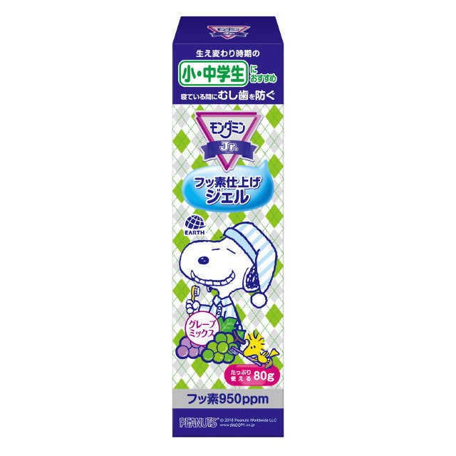 Mouthwash Jr. Fluoride Finish Gel Grape Flavor 80g