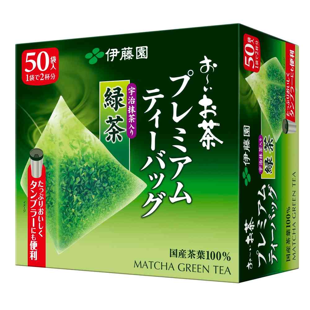 Ito En Premium TB Matcha Green Tea - Value Pack 50 Bags