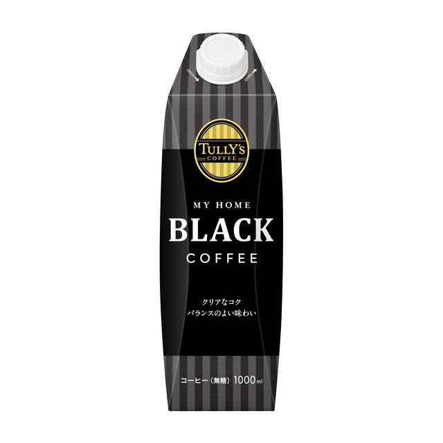 Ito En Tully's Coffee Black with Cap Paper Pack 1L