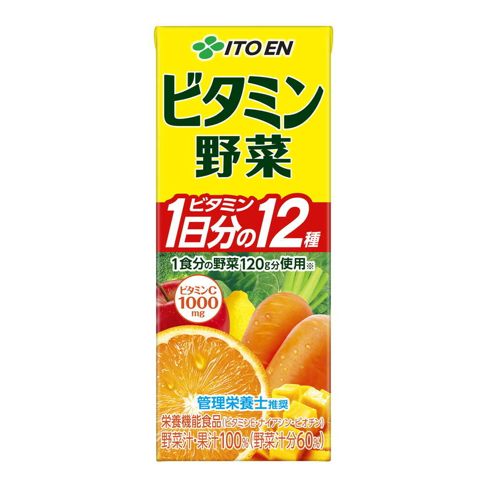 Ito En Paper Pack Vitamin Vegetable 200mL