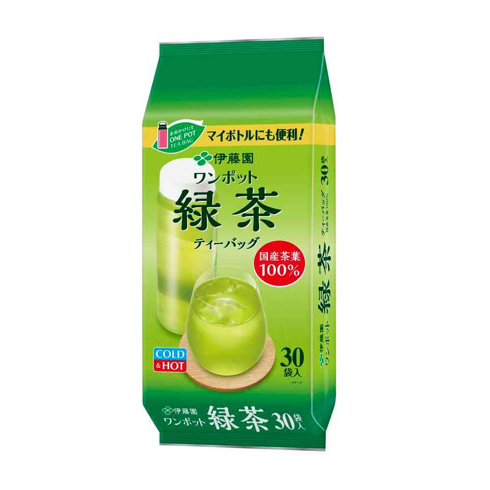Ito En One Pot Eco Tea Bags Matcha Green Tea 30 Bags