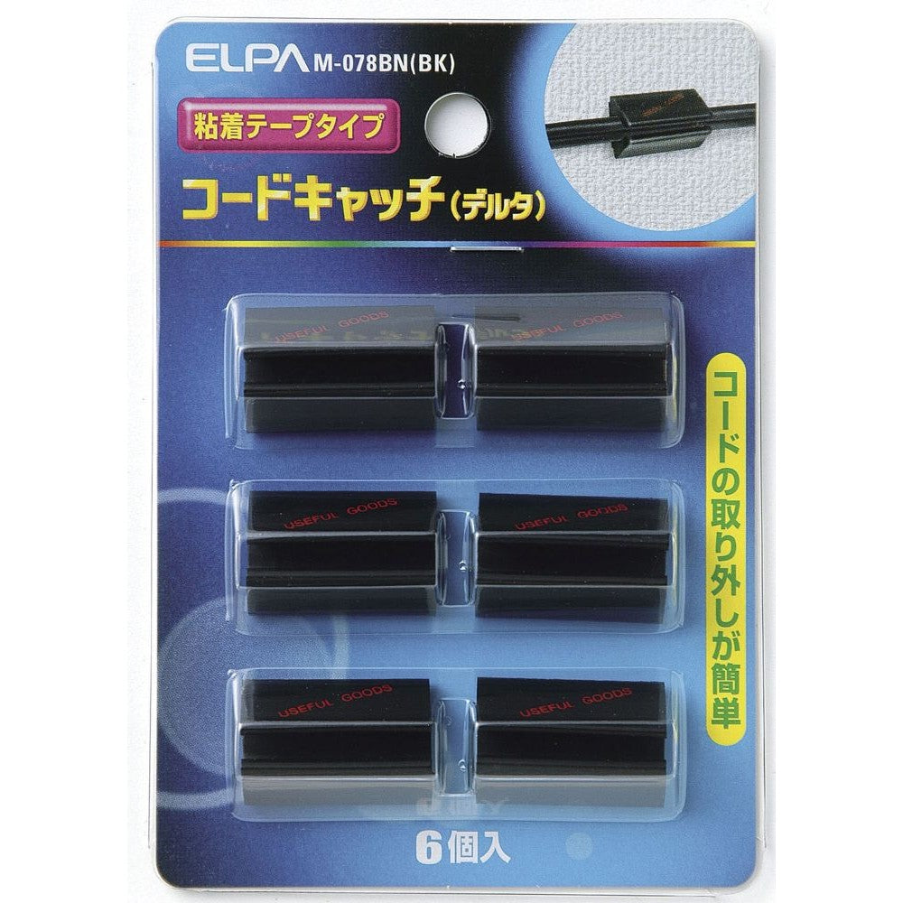 ELPA Code Catch Black M-078BN (BK)