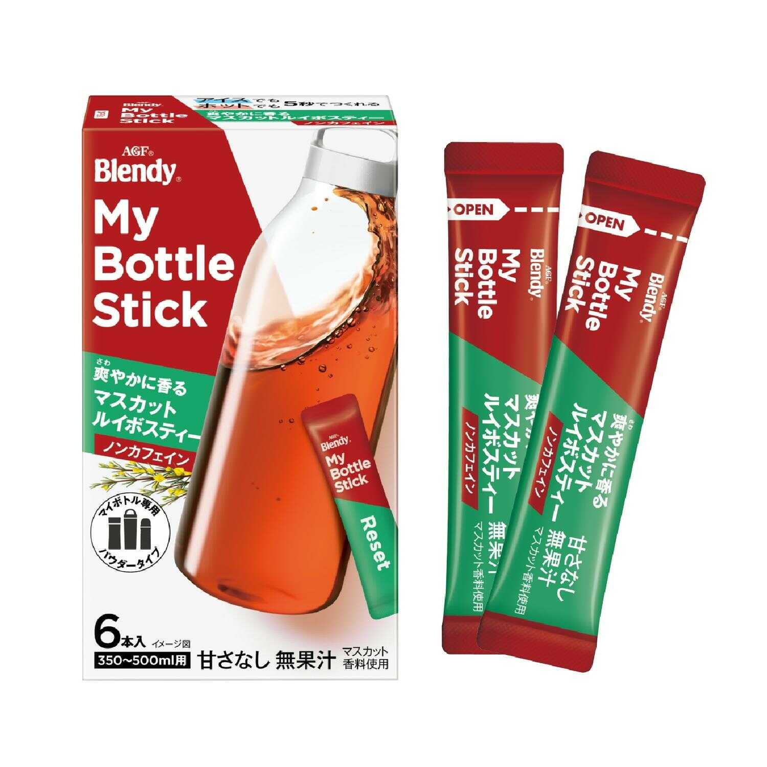 Ajinomoto Blendy(R) My Bottle Stick Refreshing Muscat Rooibos Tea 3.2g x 6