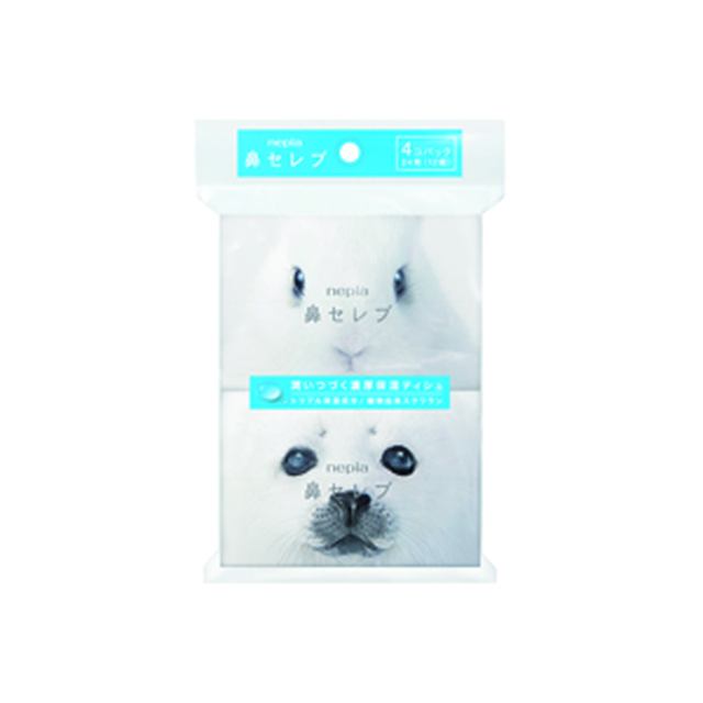 Oji Nepia Nose Celeb Pocket Tissue 4 Pack