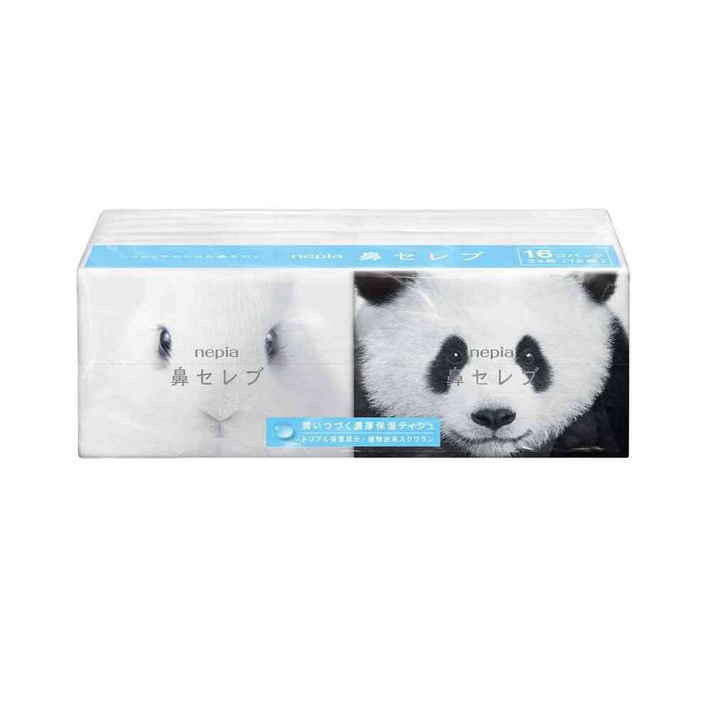 Nepia Nose Celeb Pocket Tissue 24 Sheets (12 Packs) 16 Pack