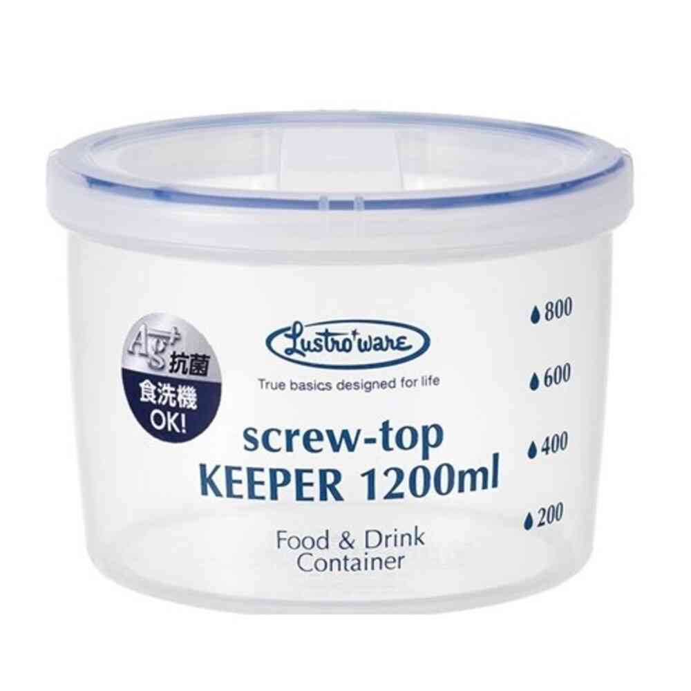 Iwasaki Industry Antibacterial Screw Top 1200 Shallow Type