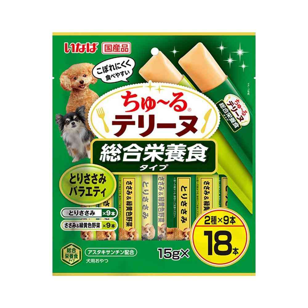 Inaba Pet Food Churu Terrine Complete Nutrition Type Chicken Breast Variety 15g×18