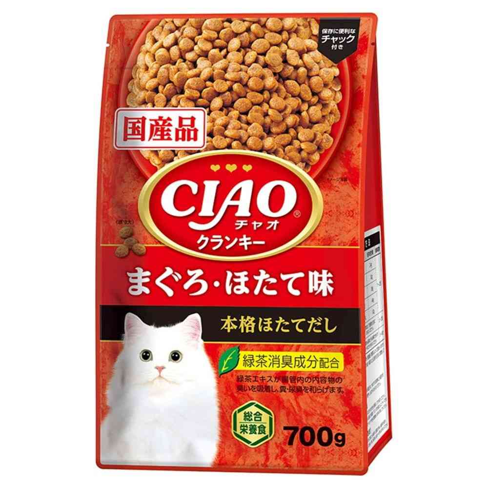 Inaba Pet Food CIAO Crunchy Tuna & Scallop Flavor 700g