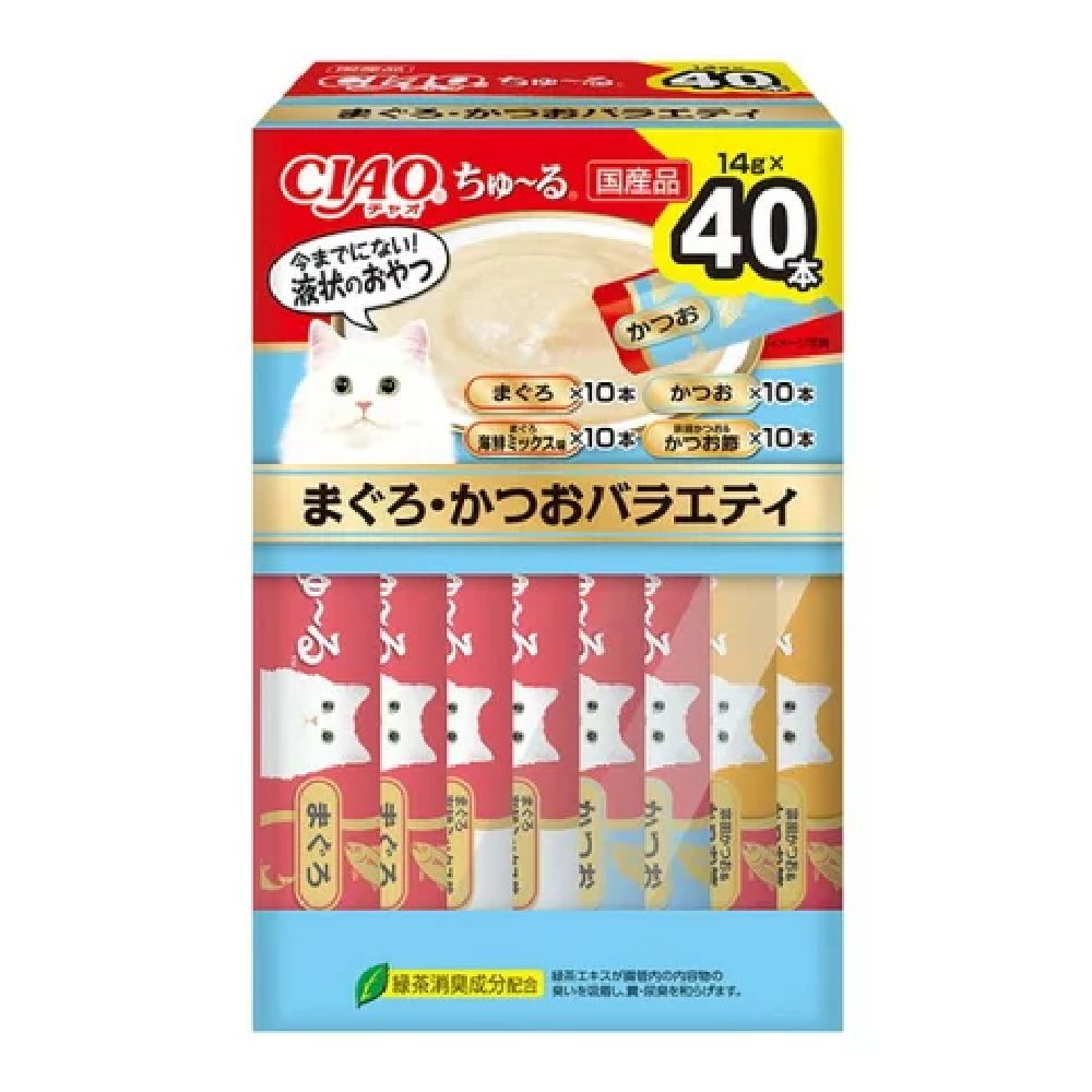 Churu Tuna & Bonito Variety 14g x 40P
