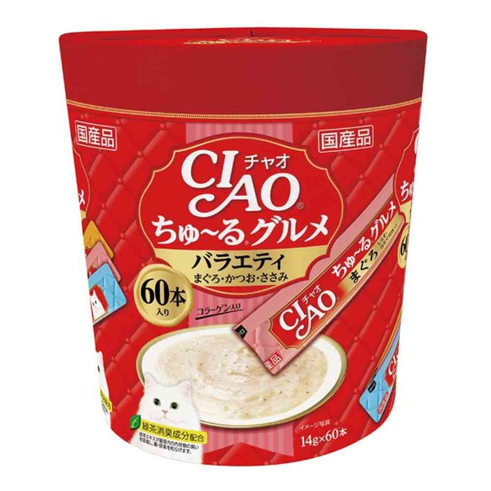 Inaba Churu Gourmet Variety 14g x 60 Sticks